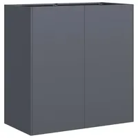 VidaXL Pflanzkübel 80 x 40 x 80 cm Anthrazit