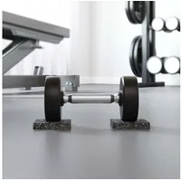 VidaXL Gummiwalze Schwarz Gummi