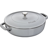 Staub Chistera Bräter 24 cm graphit-grau
