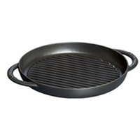 Staub Grillpfanne 30 cm schwarz