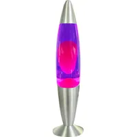 Blulaxa LED Lavaleuchte Rosa/Lila
