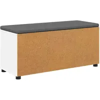 VidaXL Flurbank mit Kissen mit Schubladen 100 x 38