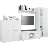 VCM TV Möbel 4-tlg. Wohnwand mit ausreichend Stauraum Fernsehschrank