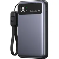 INIU INIUPB10POCKETPROSBK Powerbank (10000 mAh, 45 W), Powerbank, Schwarz