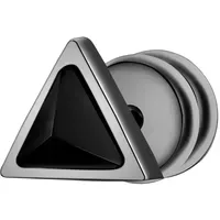 True Rebels Ohrstecker TR336 grau Edelstahl 5,7