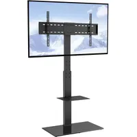 Vevor TV-Ständer 32-85 Zoll Schwarz Glas
