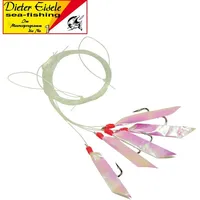 Dieter Eisele Vorfach für Makrelen 5 Haken 2/0 120cm
