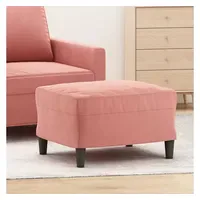 VidaXL Fußhocker Samt 60 x 50 x 41 cm