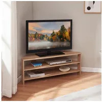 [en.casa] Fernsehtisch Berg 110x36x42 cm Eicheoptik