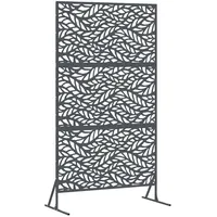 VidaXL Sichtschutz 100 x 50 x 180 cm Anthrazit