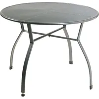 Greemotion Toulouse Gartentisch Ø 100 x 72 cm Grau
