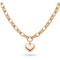 S.Oliver Kette SOJ-0081-N-55 Roségold / Edelstahl