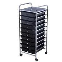 Costway Rollwagen mit Schubladen