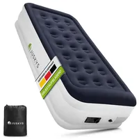 Juskys Luftmatratze Sapri M in Blau-Weiß - 1 Personen