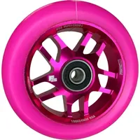 Fantic26 Base Stunt-Scooter Rolle 100mm Abec11 Pink/Pu Pink