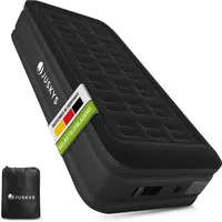 Juskys Luftmatratze Sapri M Schwarz - 1 Personen Luftbett