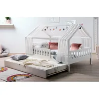 TICAA Hausbett Kim 100 x 200 cm Kiefer massiv