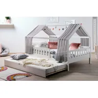 TICAA Hausbett Kim 100 x 200 cm Kiefer massiv