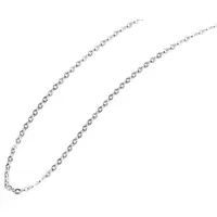 Adelia's Ankerkette Unisex Edelstahl Silber 55 cm