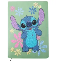Craft Buddy Crystal Art Notebook Disney Stitch Notizbuch 26x18cm