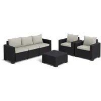 ALLIBERT California Loungeset grau