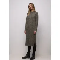STREET ONE Midikleid Leo-Muster Braun 40