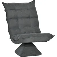 Homcom Relaxsessel mit verstellbarer Rückenlehne Mikrofaser 62 x 95