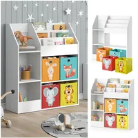 Vicco Kinderregal Luigi 100 x 114 cm weiß