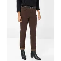 Brax Style Mary Five-Pocket-Hose Dunkelbraun 46
