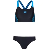 Arena Tankini Damen Schwarz/Türkis 44