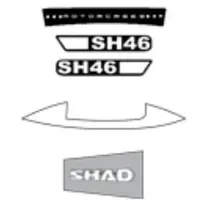 Shad Gehäuseanhänger One Size Schwarz