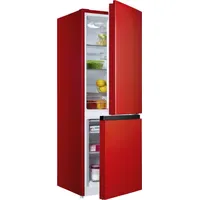 Hanseatic HKGK14349BR Kühl-Gefrierkombination (175 l, 1430 mm hoch, Rot)