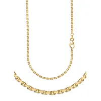 FIRETTI Collierkettchen Schmuck Geschenk Gold 333 und 585 Ankerkette