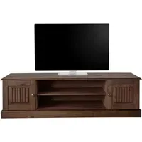 OTTO home Liotta Lowboard 160 cm Braun Massivholz