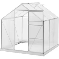 Konifera Florenz Gewächshaus Alu Silber HKP 4 mm 3,61