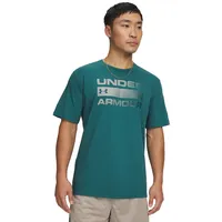 Under Armour Team Issue Wordmark SS - rack green/arden