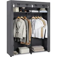 Songmics Kleiderschrank RYG02GY 140 x 43 x 174 cm