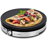 Klamer Crepes-Maker schwarz