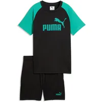 Puma Essentials No.1 Logo Poly Tee and Shorts Set