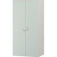 [en.casa] Kinderkleiderschrank Sandnes 123 x 60 x 40 cm