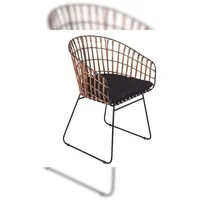 Möbelliebling Esszimmerstuhl Rattan braun