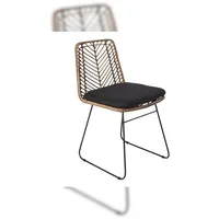 Möbelliebling Esszimmerstuhl Rattan braun