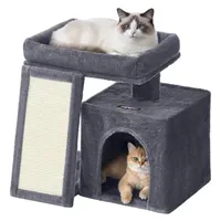 Songmics Kratzbaum 44,6 cm dunkelgrau