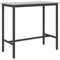 VidaXL Tisch Graues Sonoma 100 x 50 x 90,5