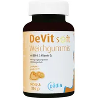 Pädia GmbH DeVit Soft Weichgummis 60 st