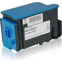 TonerPartner Kompatibel zu Sharp MX-C30GTC Cyan