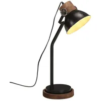 VidaXL Schreibtischlampe Schwarz
