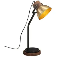 VidaXL Schreibtischlampe Antik-Messing 1