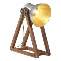 VidaXL Schreibtischlampe Vintage-Silbern