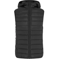 URBAN CLASSICS Ladies Ultra Light Puffer Vest black, L